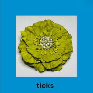 Tieks Green Flower